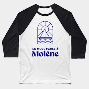 Molène in pause mode - Brittany Morbihan 56 BZH Sea Baseball T-Shirt